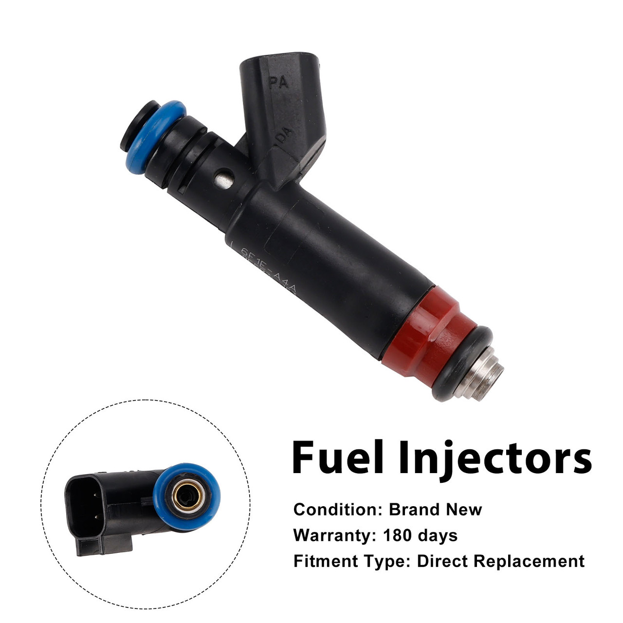 1Pcs Fuel Injector For Ford Taurus 3.0L V6 2006-2007 6F1E-A4A 6F1EA4A