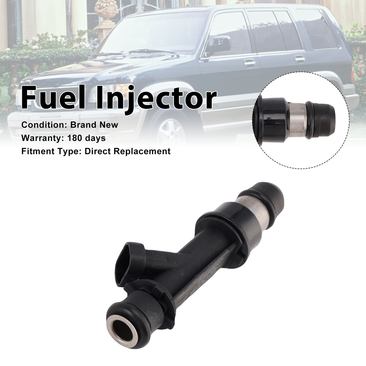1Pcs Fuel Injector For Honda Passport For Isuzu Rodeo 1998-1999 25166922