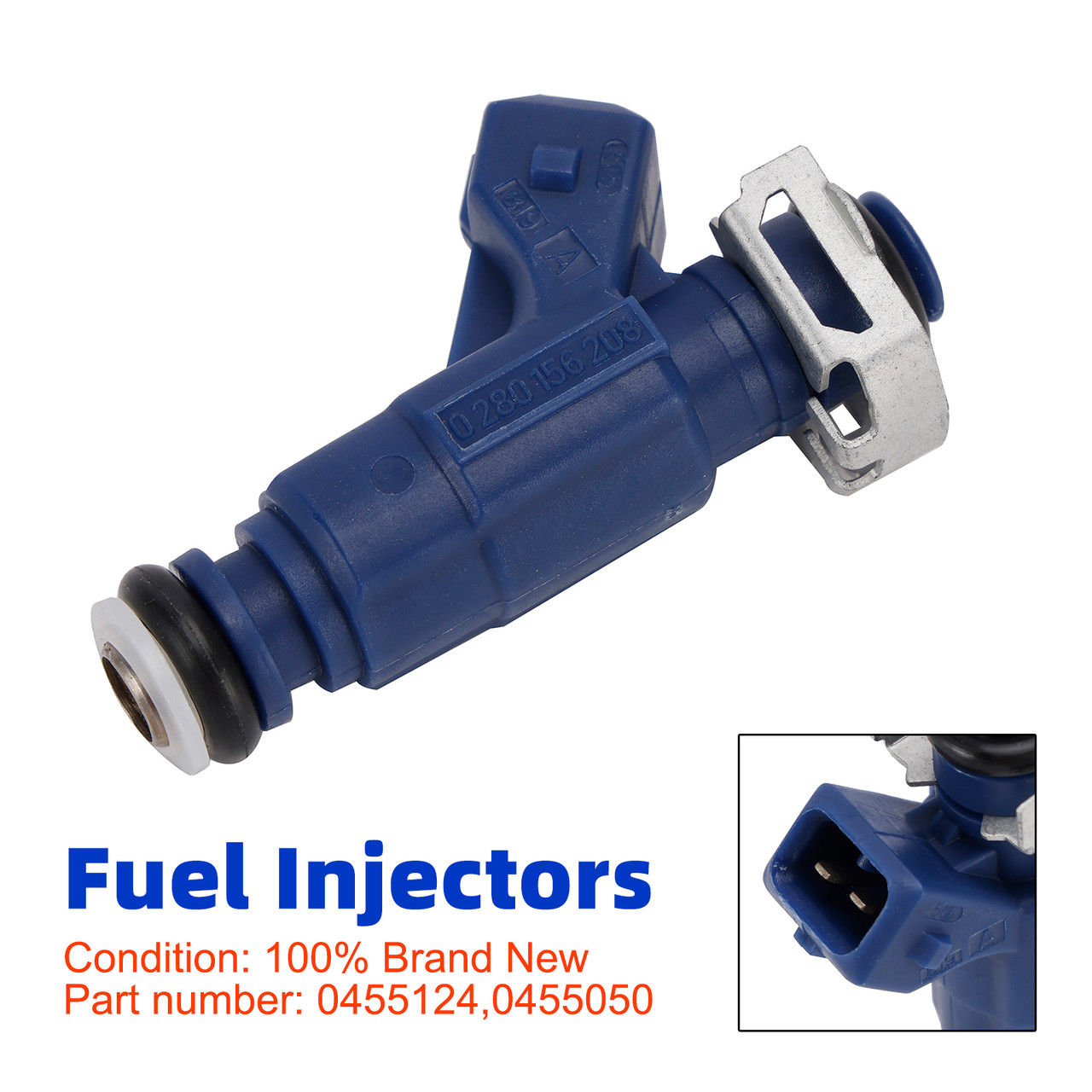0455124 Fuel Injectors 0455050 For Polaris Sportsman Outlaw 110 RZR 170
