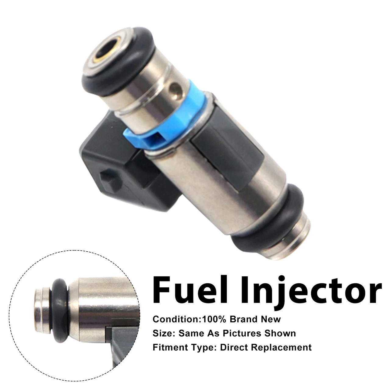 1Pcs Fuel Injector For Fiat Coupe 175 1996-2000 Stilo 192 2001-2008 iwp006
