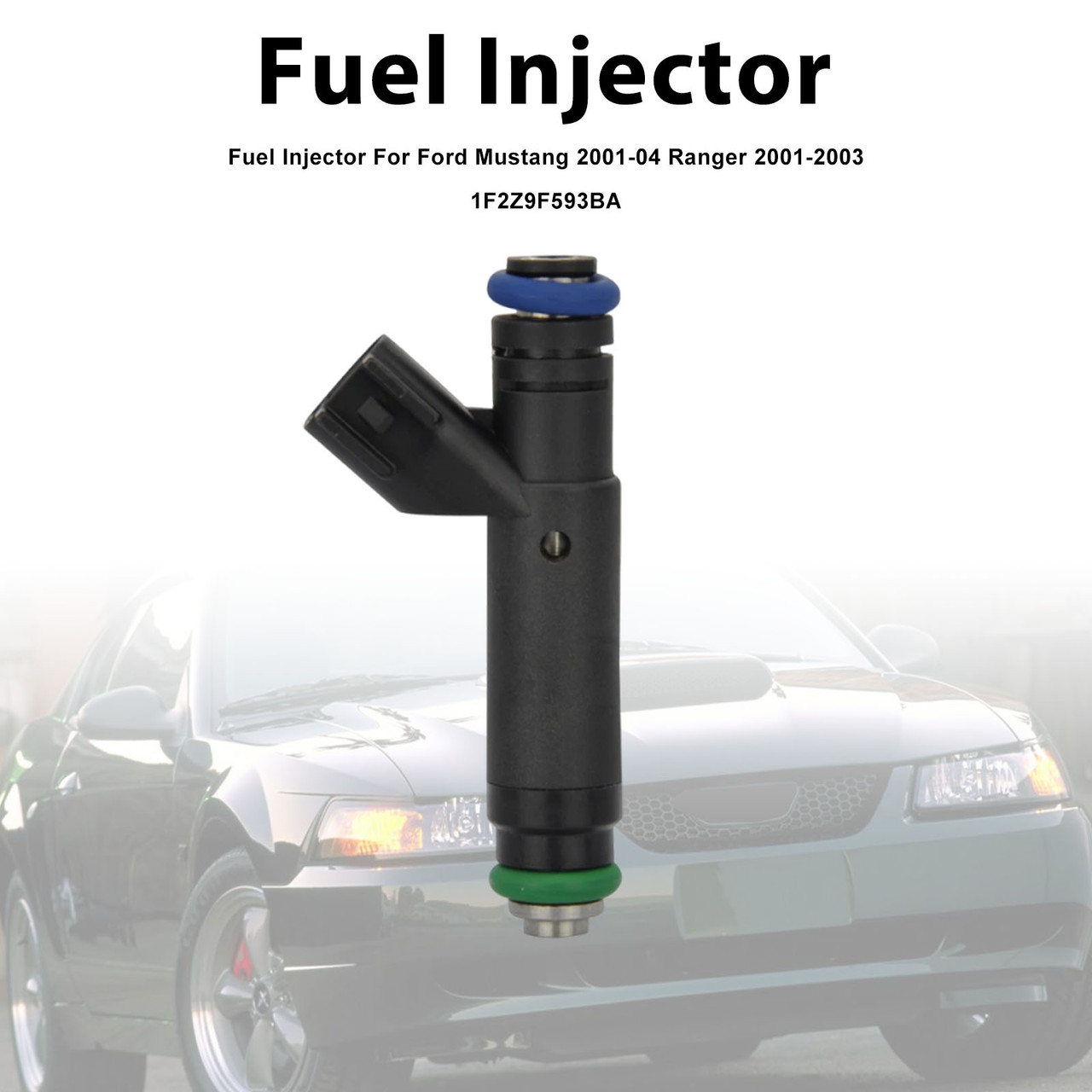 1Pcs Fuel Injector For Ford Mustang 2001-04 Ranger 2001-2003 1F2Z9F593BA