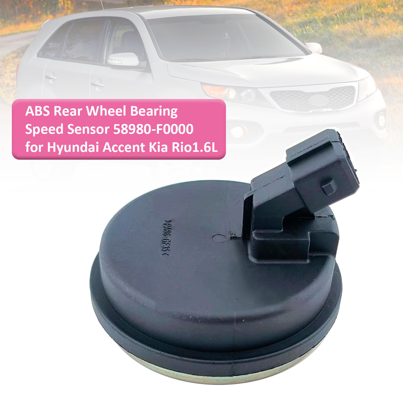 ABS Rear Wheel Bearing Speed Sensor 58980-F0000 For Hyundai Accent