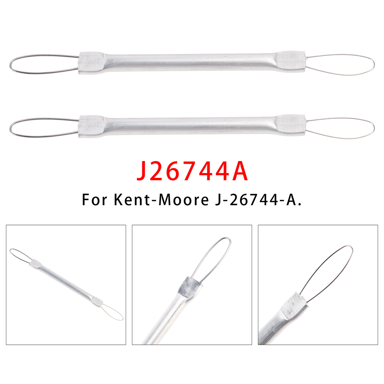 2PCS T-0015 Universal Lip Seal Installer & Remover Transmission Tool J-26744-A