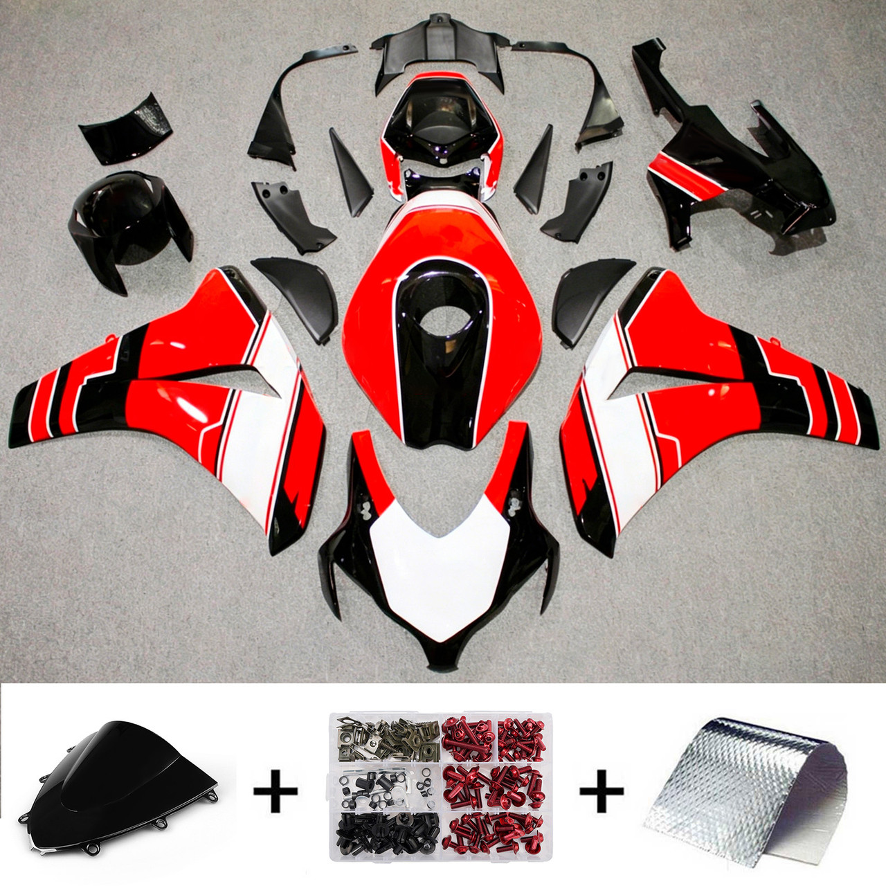 Injection Fairing Kit Bodywork Plastic ABS For Honda CBR1000RR 2008-2011
