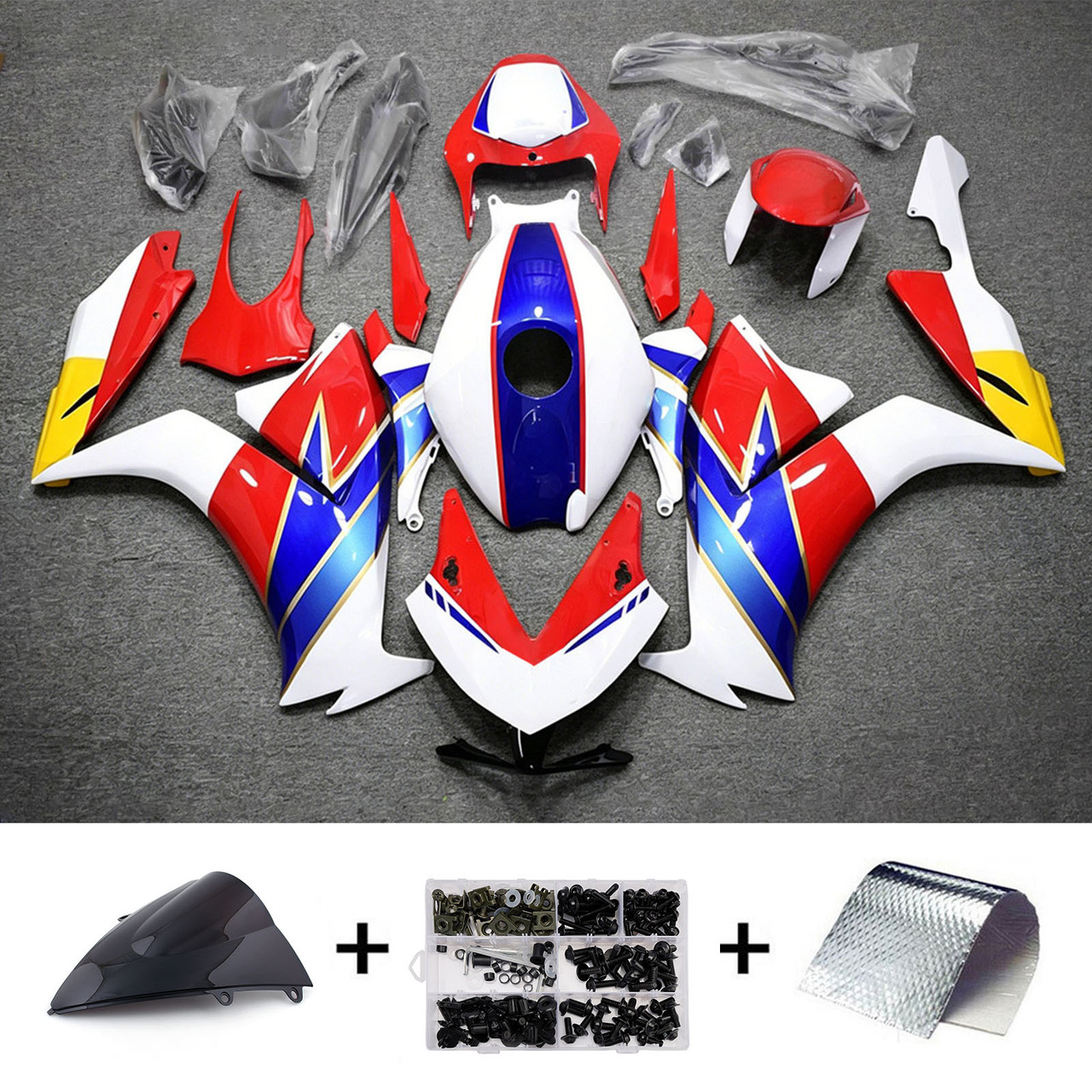 Injection Fairing Kit Bodywork Plastic ABS For Honda CBR1000RR 2012-2016