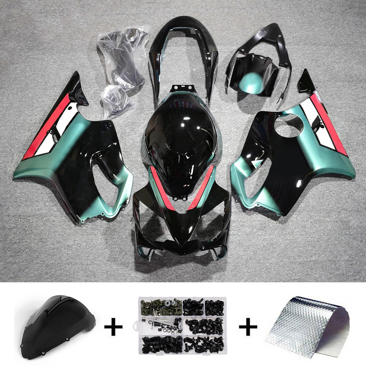 Injection Fairing Kit Bodywork Plastic ABS For Honda CBR600 F4i 2004-2007