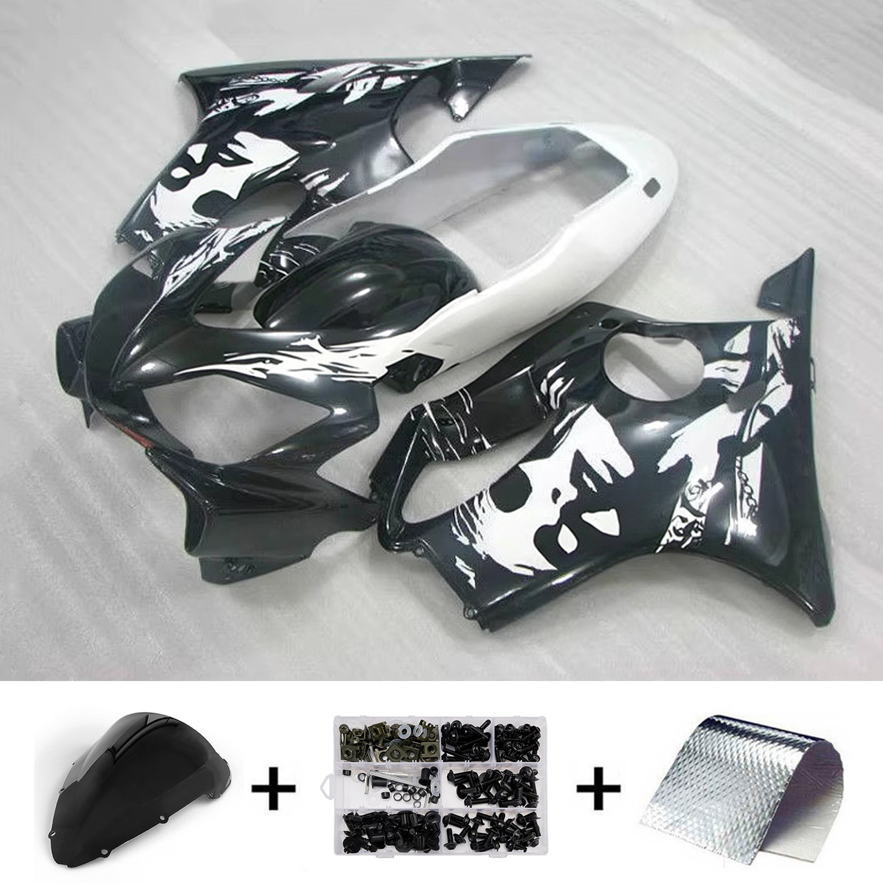 Injection Fairing Kit Bodywork Plastic ABS For Honda CBR600 F4i 2004-2007