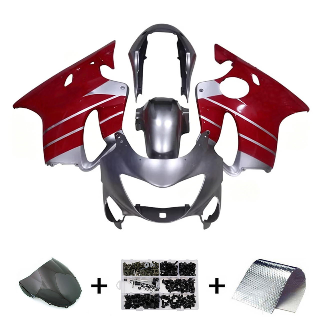 Injection Fairing Kit Bodywork Plastic ABS For Honda CBR600 F4 1999-2000