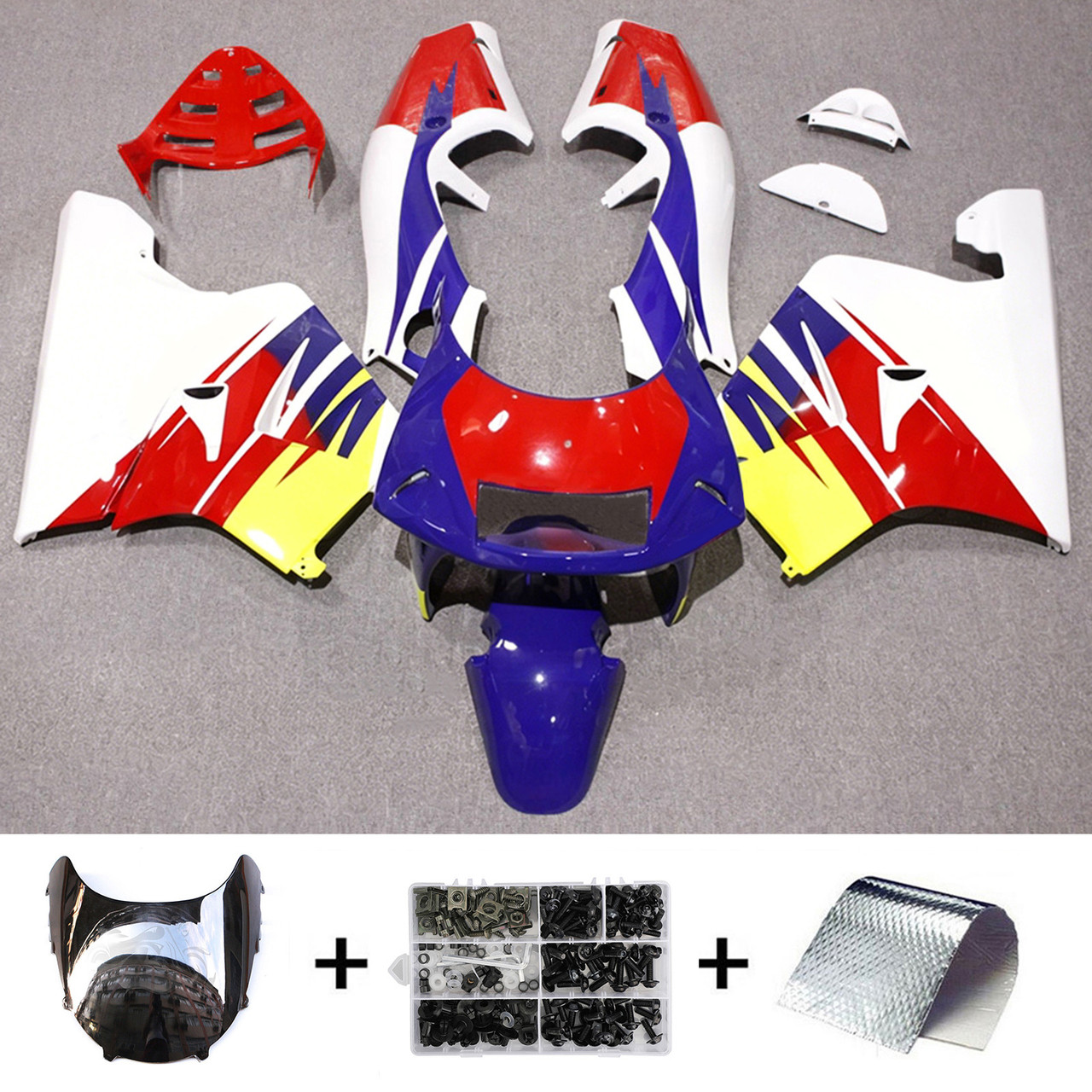 Injection Fairing Kit Bodywork Plastic ABS For Honda NSR250 PGM-4 1994-1996