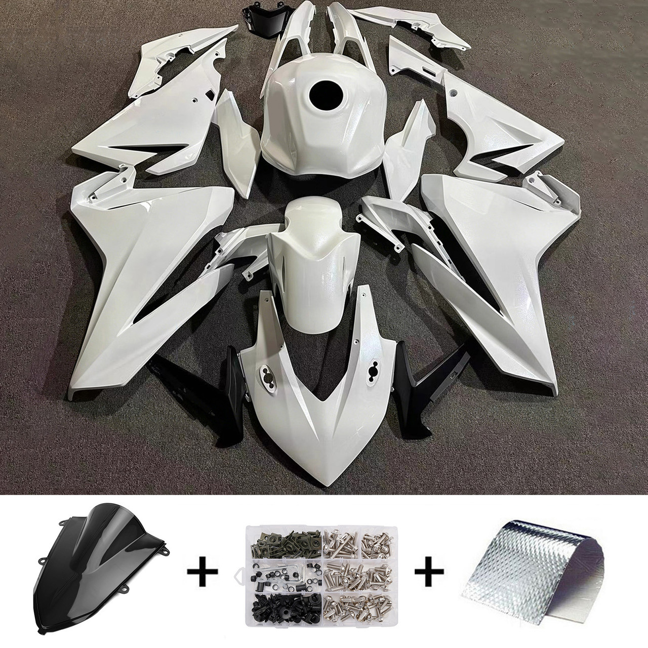 Injection Fairing Kit Bodywork Plastic ABS For Honda CBR500R 2019-2021