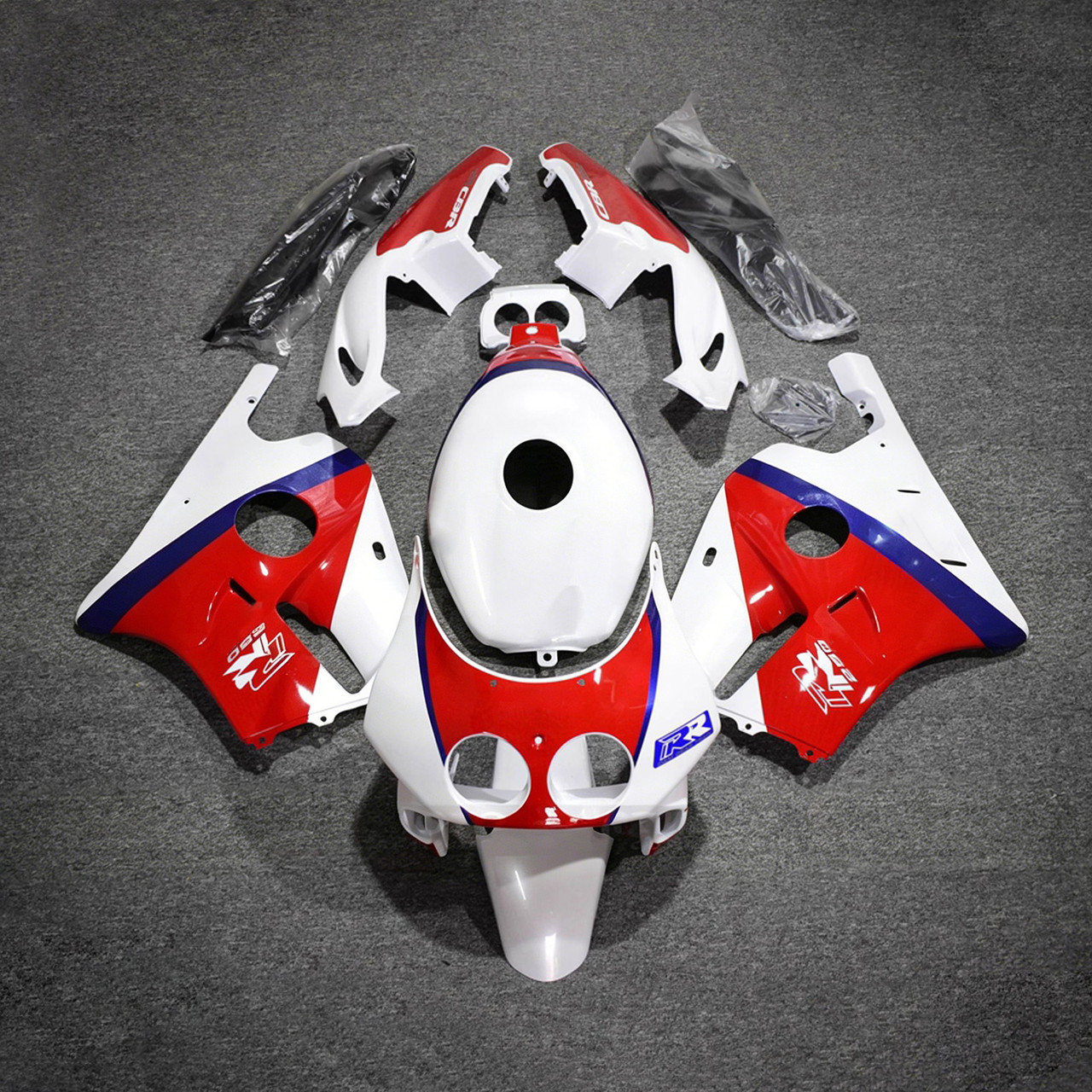 Injection Fairing Kit Bodywork Plastic ABS For Honda CBR250RR MC22 1990-1998