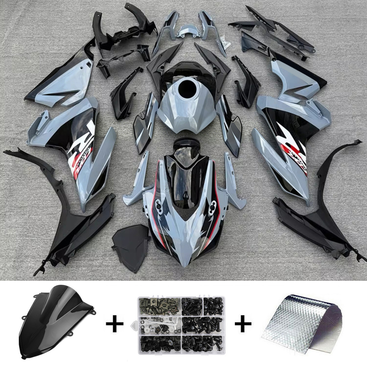 Injection Fairing Kit Bodywork Plastic ABS For Honda CBR500R 2019-2021