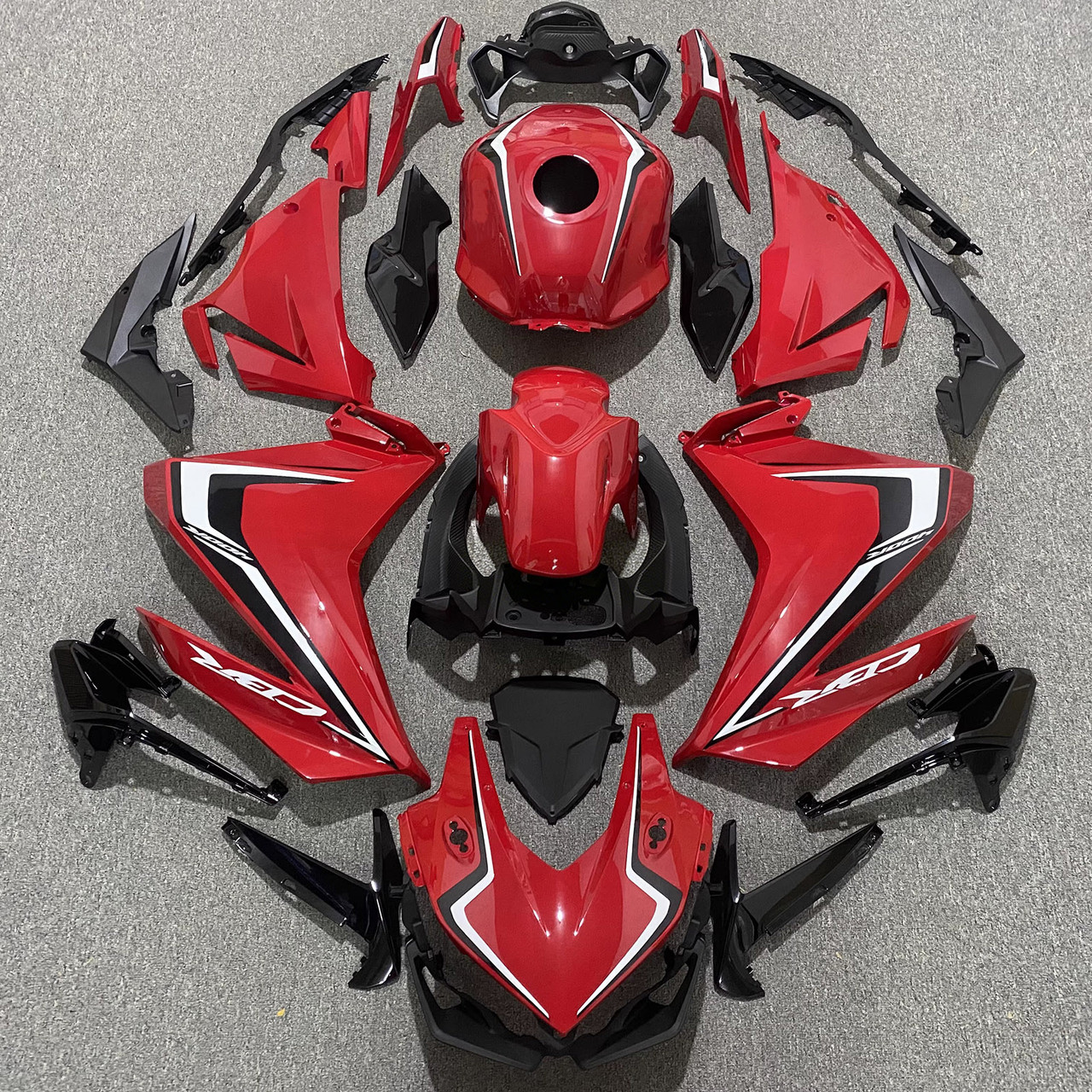 Injection Fairing Kit Bodywork Plastic ABS For Honda CBR500R 2019-2021