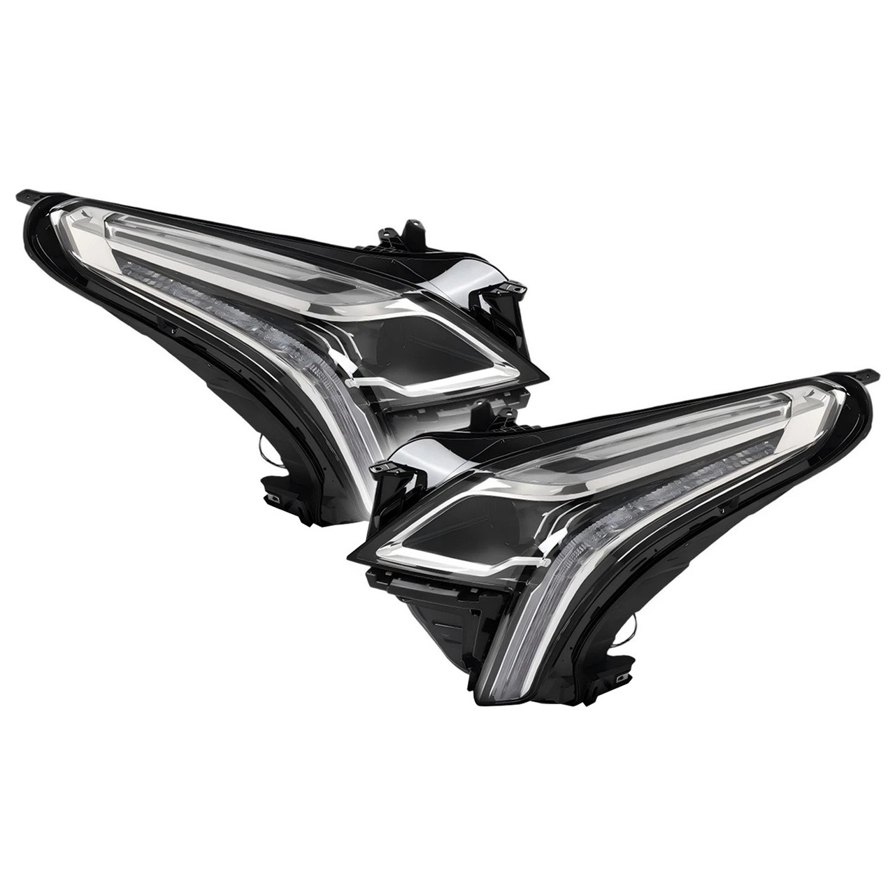 Left+Right LED Headlight Assembly 84849607 84849606 For Cadillac XT5 2020-2023