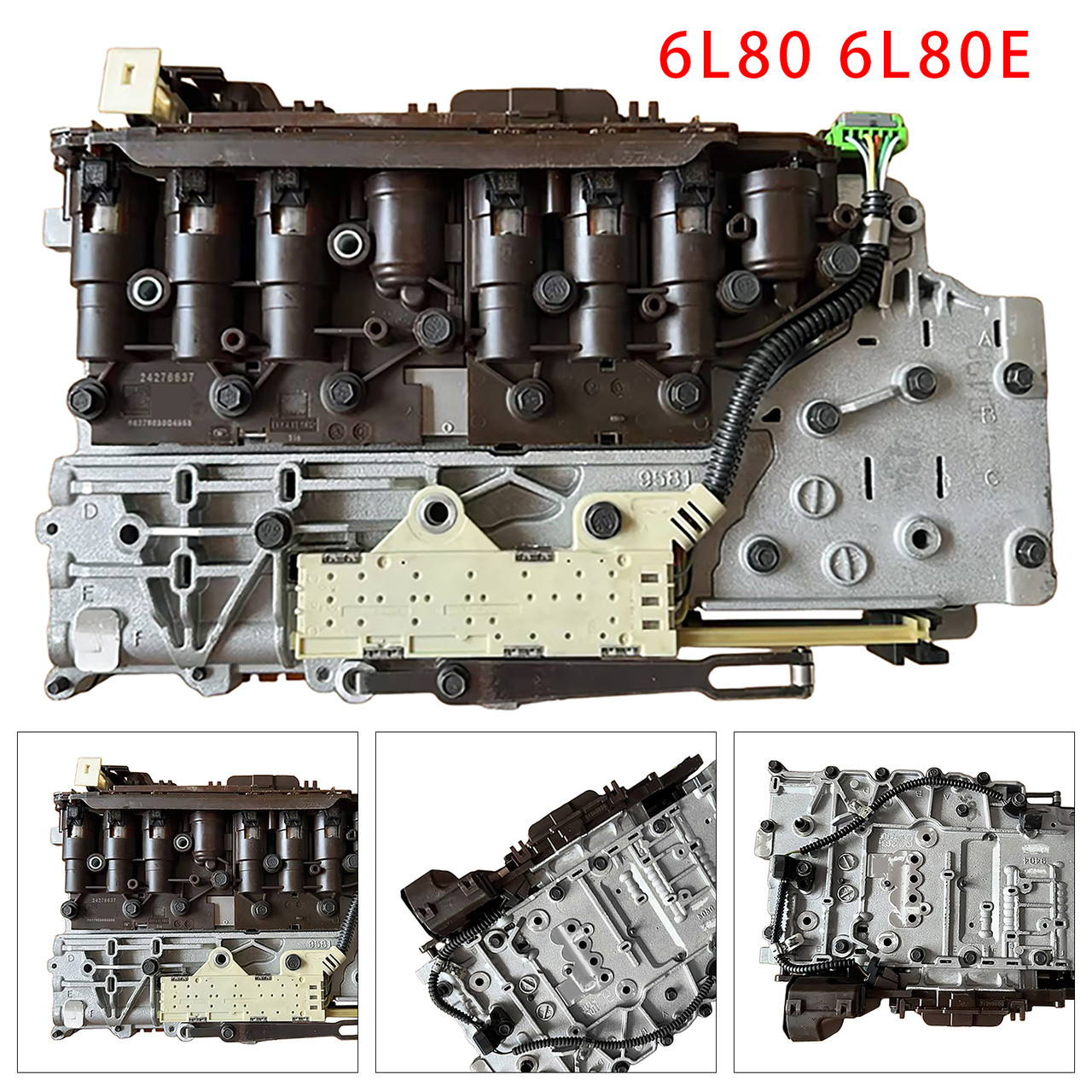 6L80 6L80E Valve Body+Transmission Control Module &Solenoid For Sierra 1500 Flat
