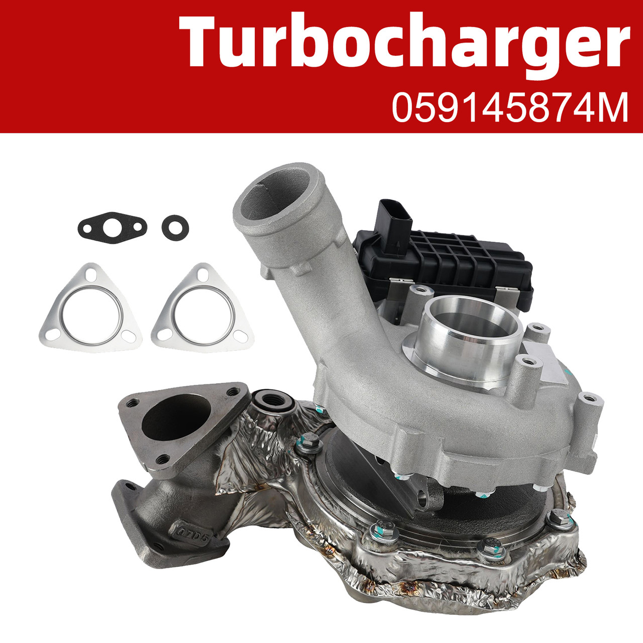 059145874M Turbocharger for Audi A6 A7 Q5 Q7 Touareg 3.0L TDI 2013-2016