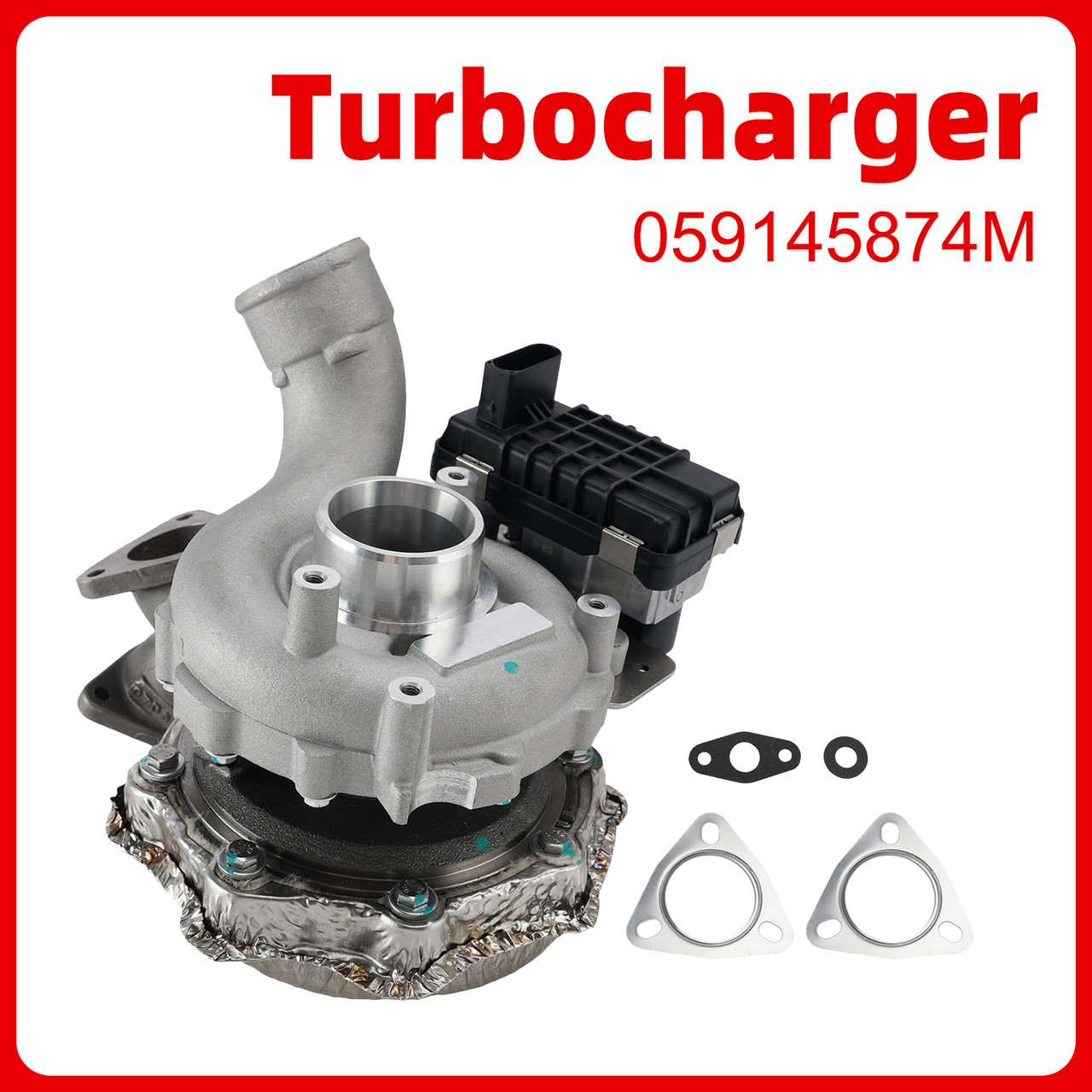059145874M Turbocharger for Audi A6 A7 Q5 Q7 Touareg 3.0L TDI 2013-2016