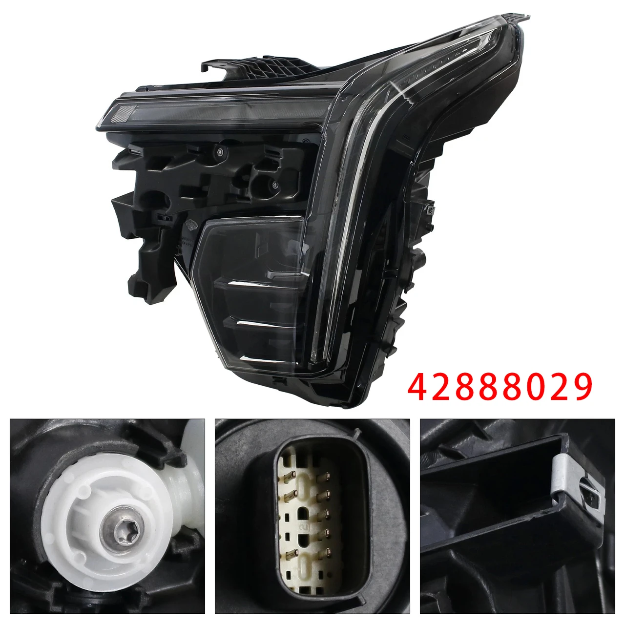 Left LED Headlight Assembly 42888029 For Cadillac XT4 2024-2025
