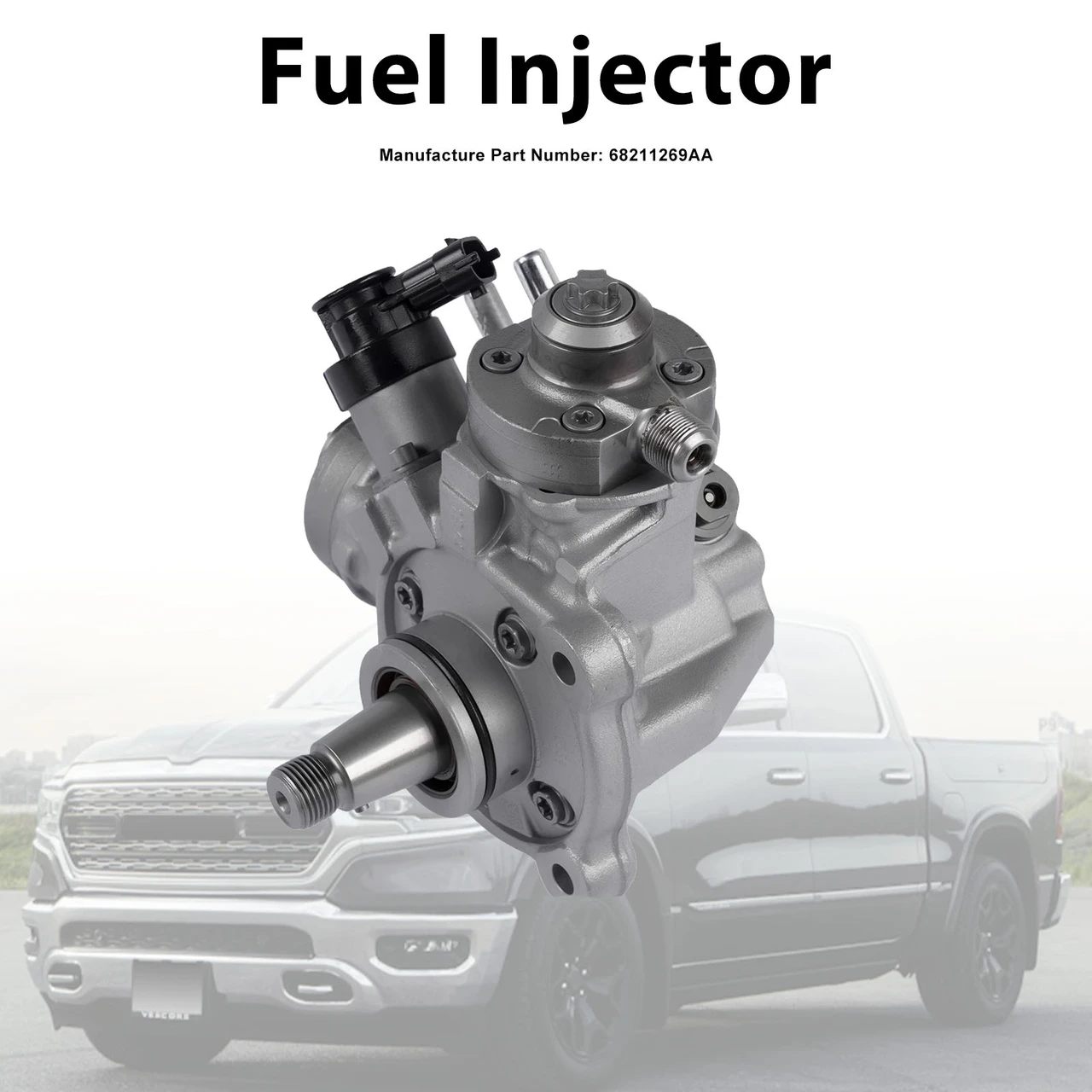 High Pressure Fuel Pump 68211269Aa Fit Dodge Ram Ecodiesel 3.0L 2014-2019