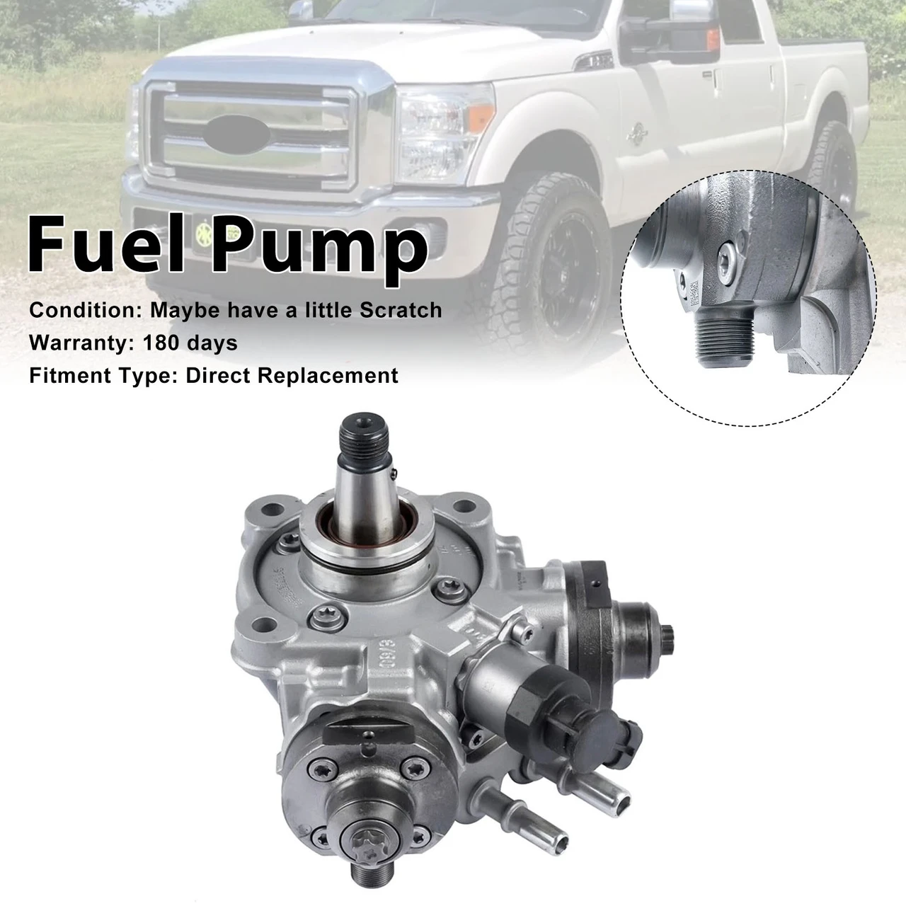 High Pressure Fuel Pump FC3Q-9B395-AB Fit Ford 6.7L Powerstroke Fit 0445010804