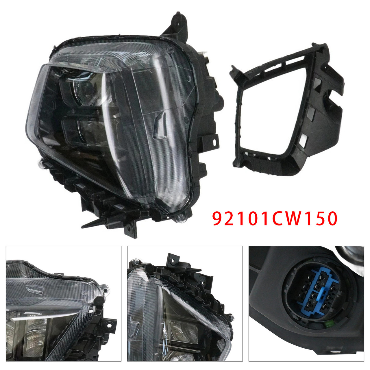 Front Left LED Headlight 92101CW150 For Hyundai Tucson SEL 2022-2024