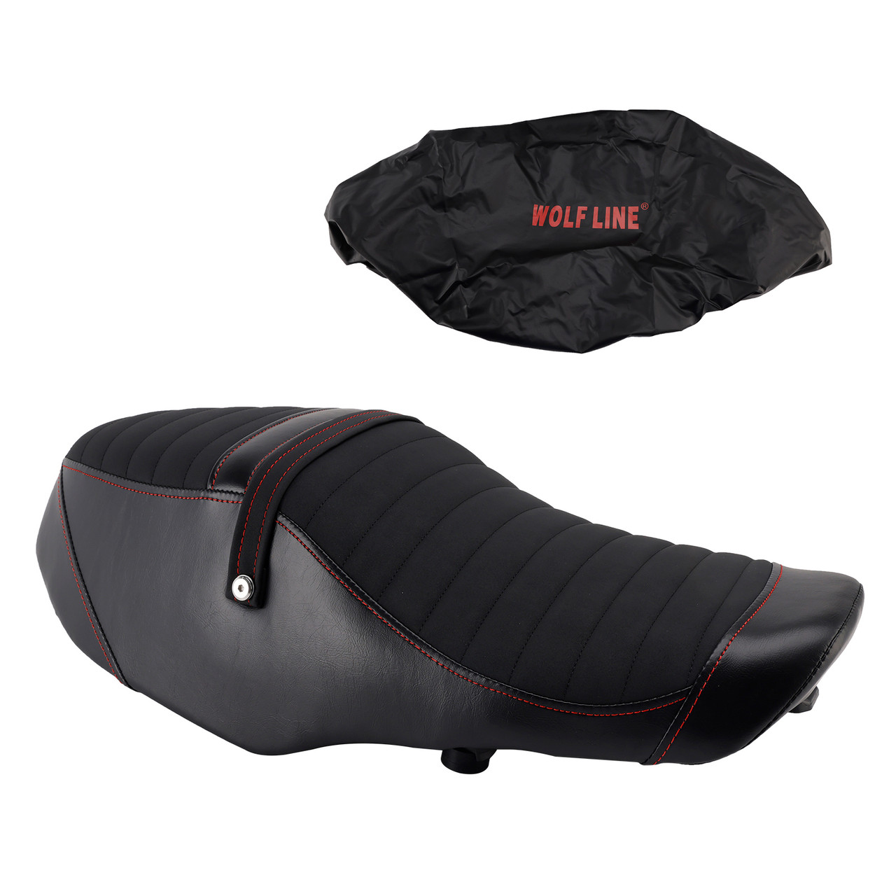 Front Raider Seat Driver Cushion Pu Fit Black For Yamaha Xsr900 Xsr 900 22-25
