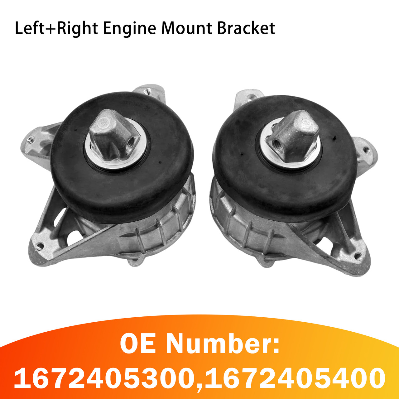 1672405300 1672405400 Engine Motor Mounts For Mercedes GLE450 GLS450 C167
