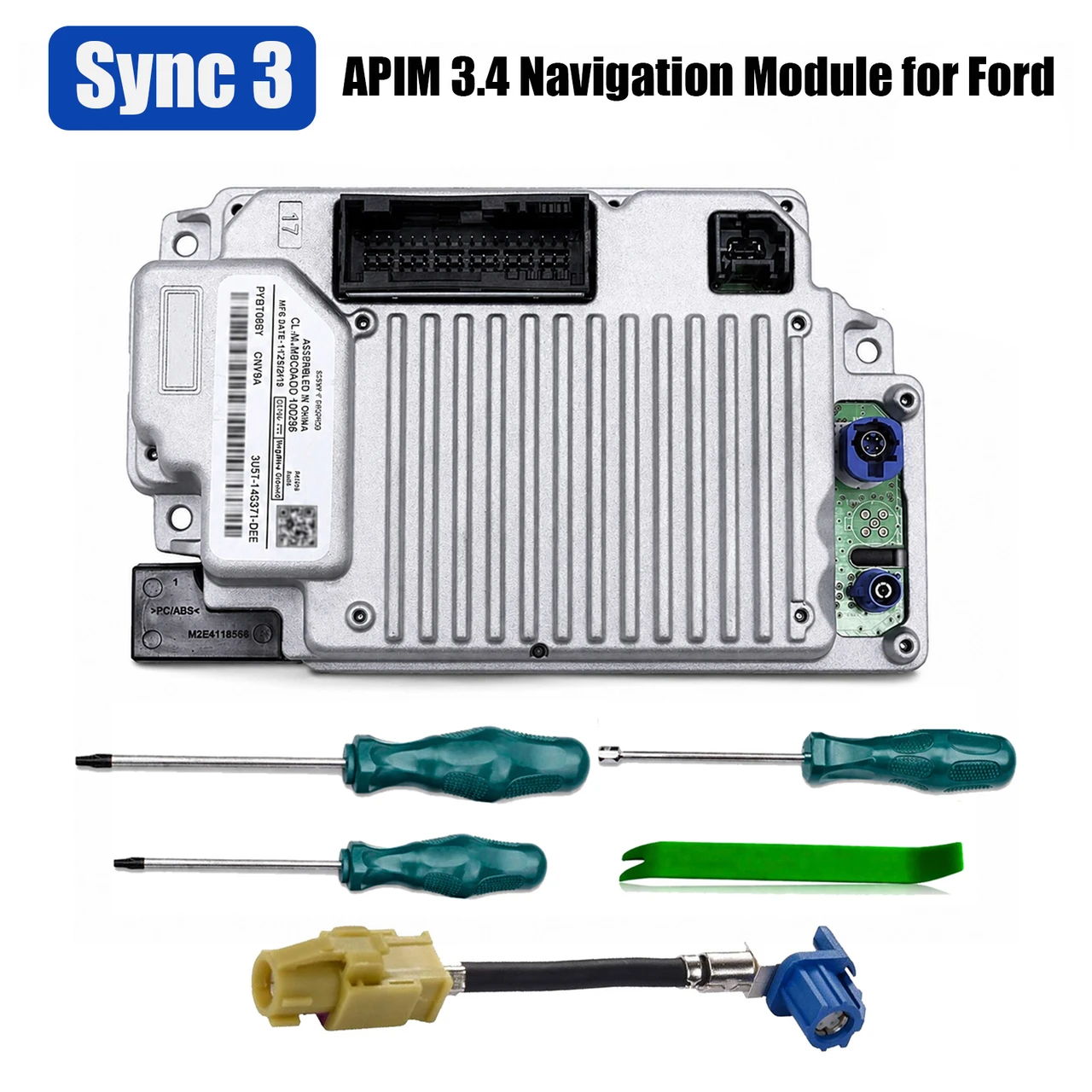 Sync 3 APIM 3.4 Navigation Module for Ford Lincoln Vin Programmed NAV