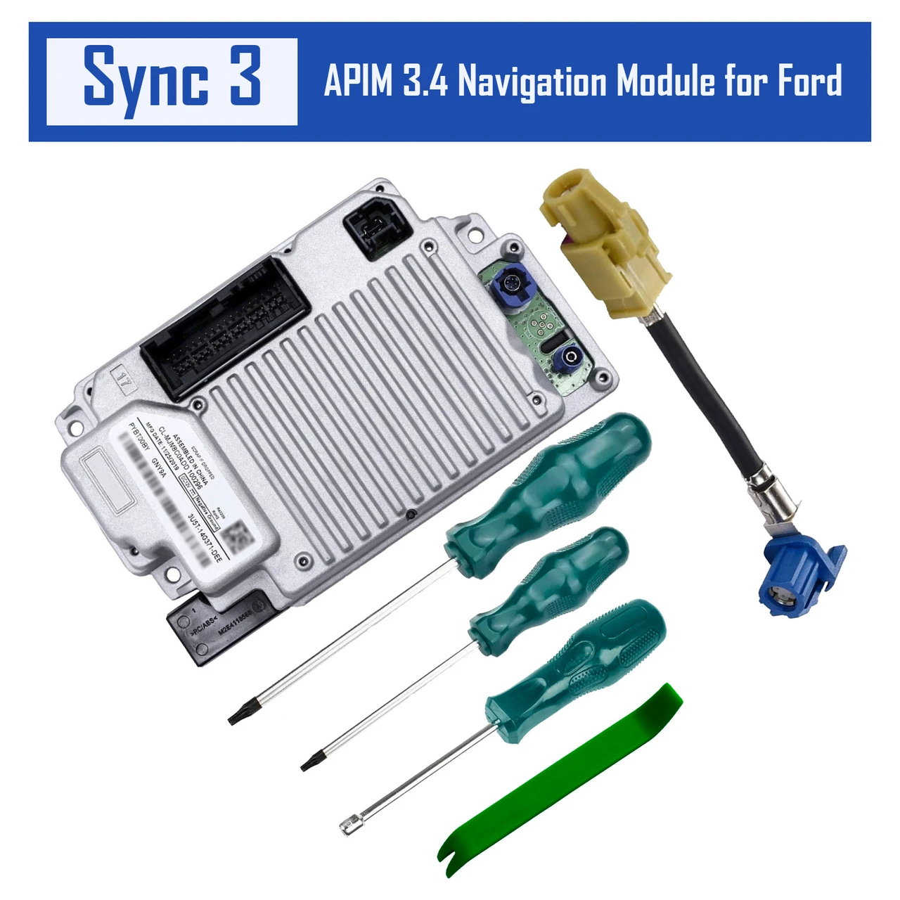 Sync 3 APIM 3.4 Navigation Module for Ford Lincoln Vin Programmed NAV