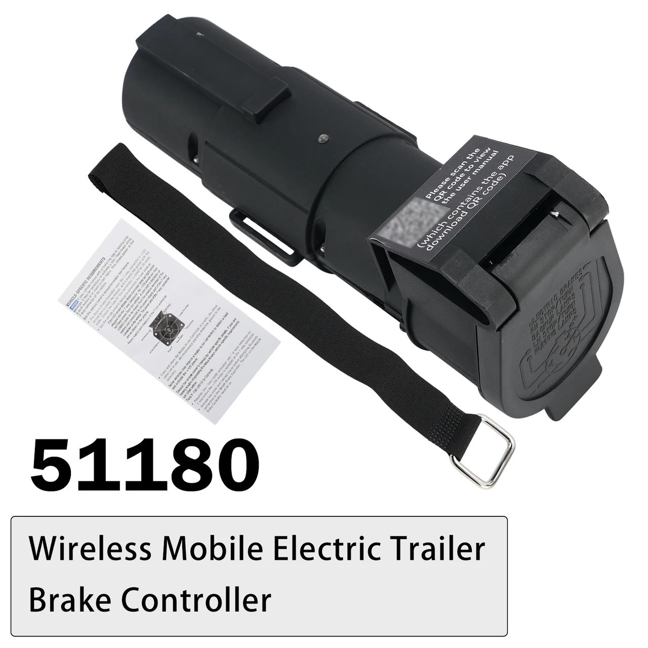 51180 Wireless Mobile Electric Trailer Brake Controller with Bluetooth-Enabled