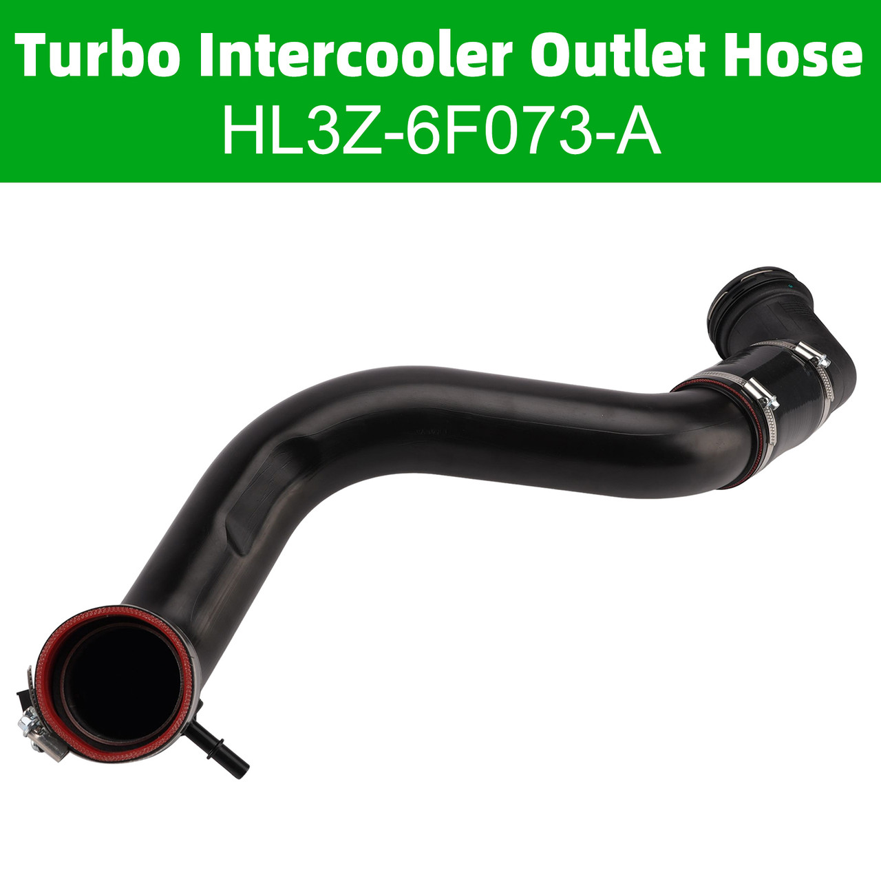 HL3Z-6F073-A Turbo Intercooler Outlet Hose Pipe Tube for Ford F-150 3.5L 17-20