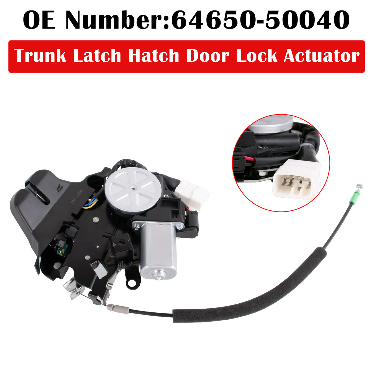 Trunk Door Lock Actuator Motor 64650-50040 For Lexus LS600h 2008-2012
