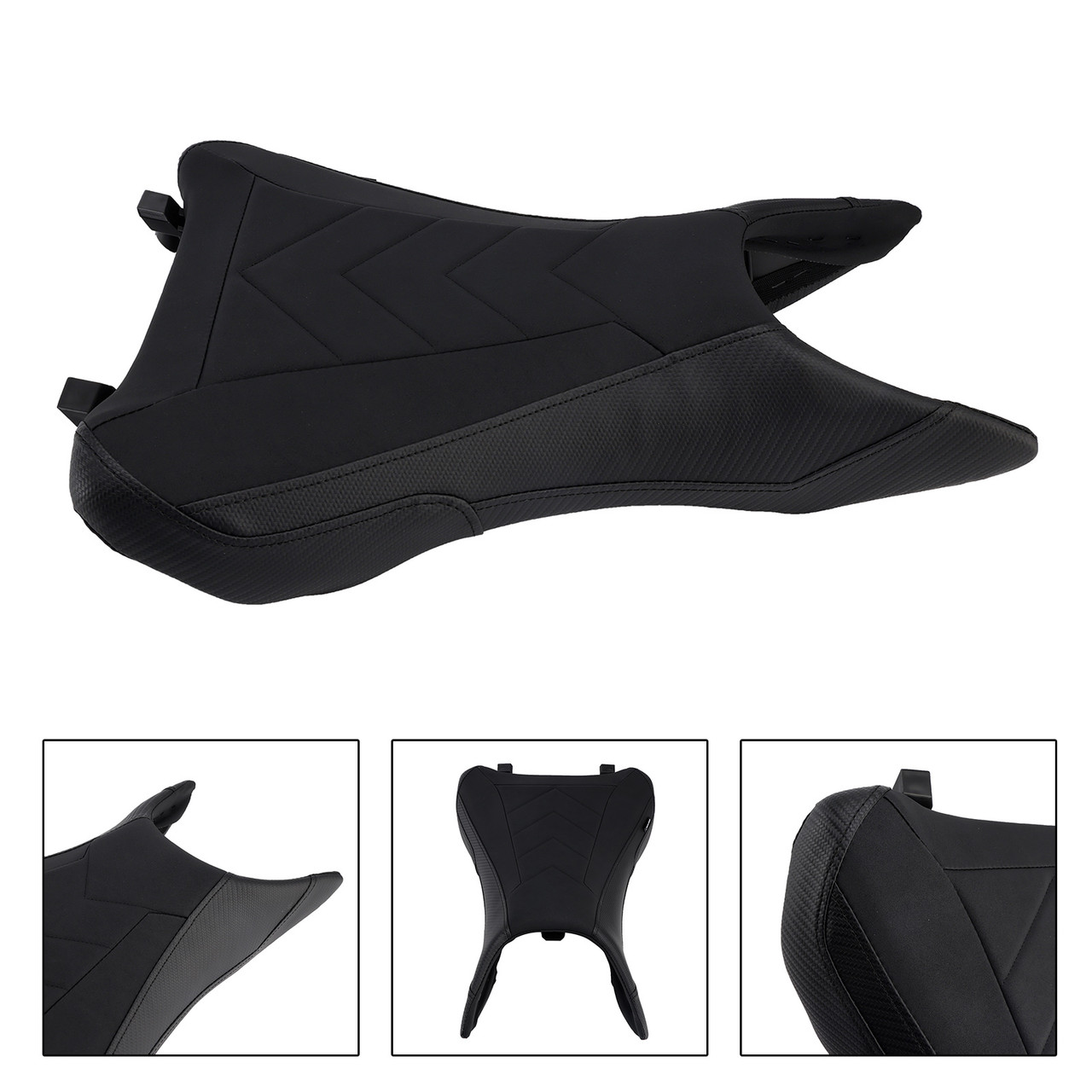 Front Raider Seat Driver Cushion Pu Fit Black For Yamaha Mt-09 Mt09 2024-2026