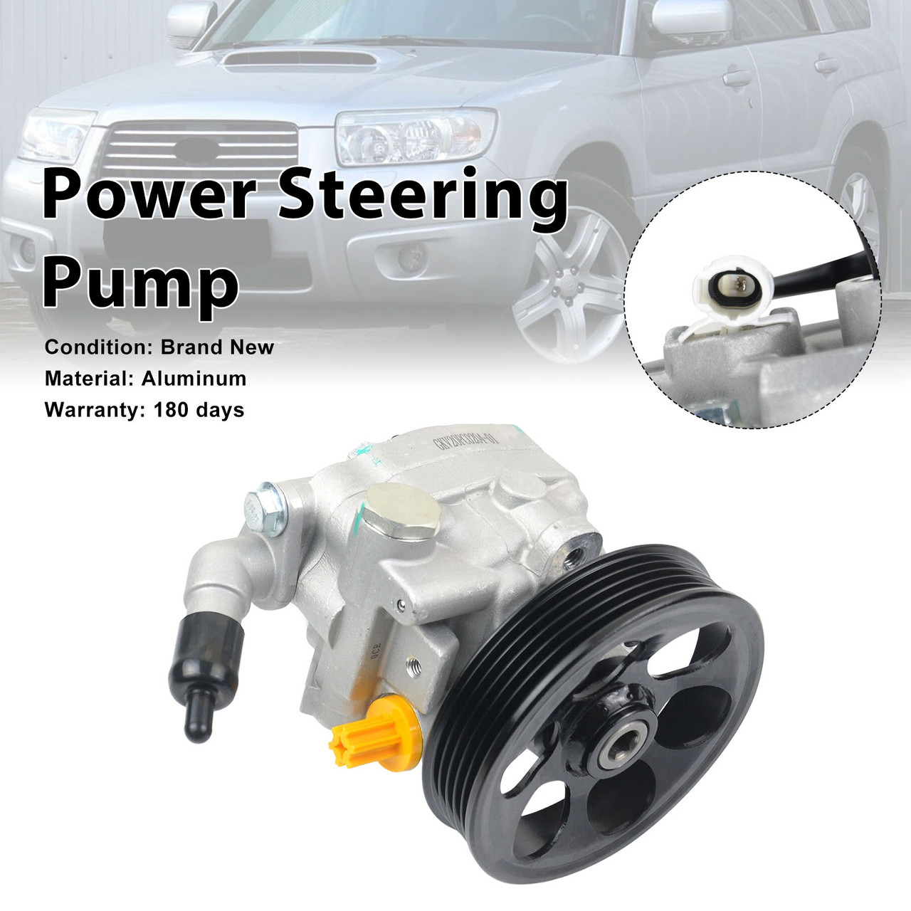 Power Steering Pump For Subaru Forester 2006-2008 Impreza 2006-2007 34430-SA020