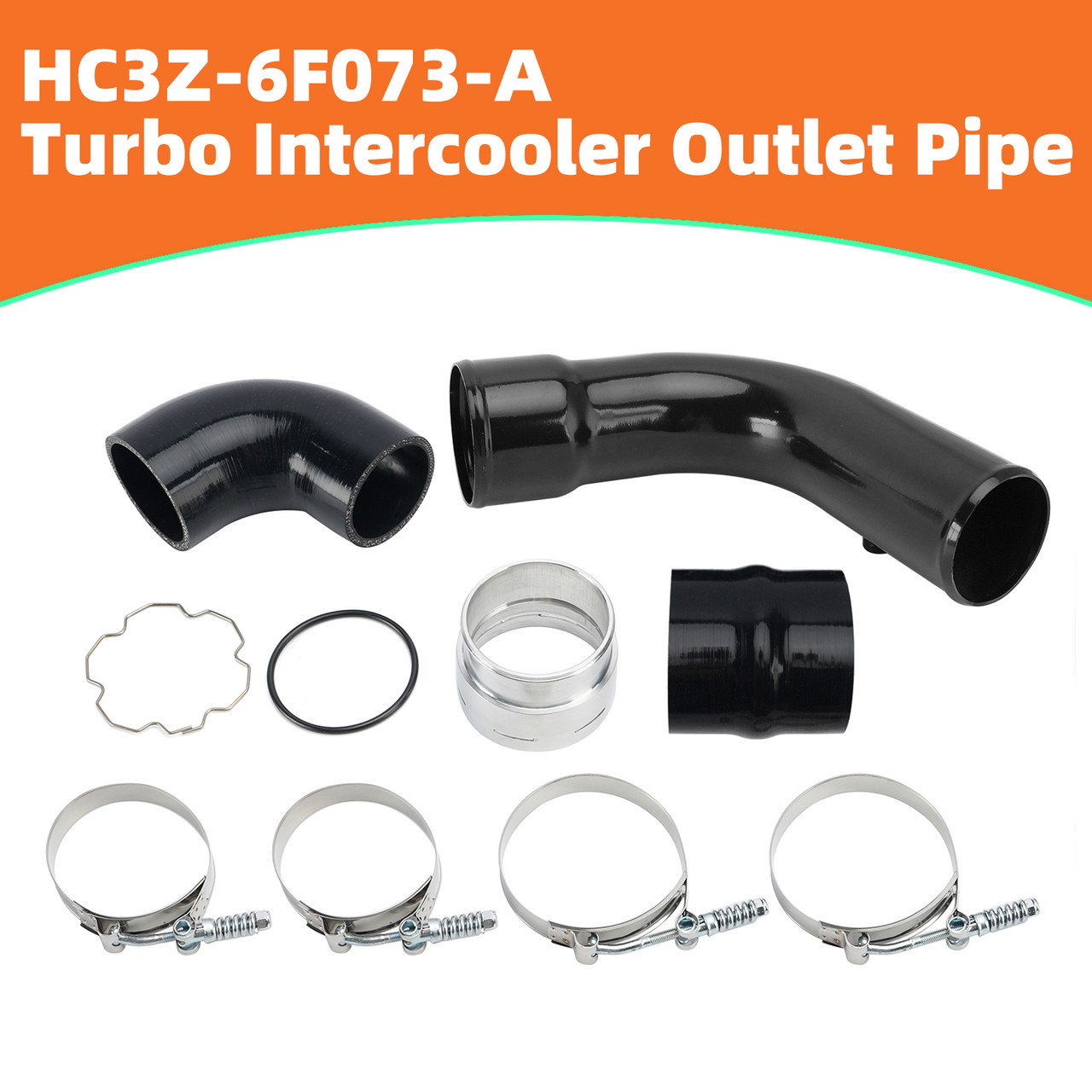 Turbo Intercooler Outlet Pipe for Ford F250 F350 F450 6.7L 17-24 HC3Z-6F073-A