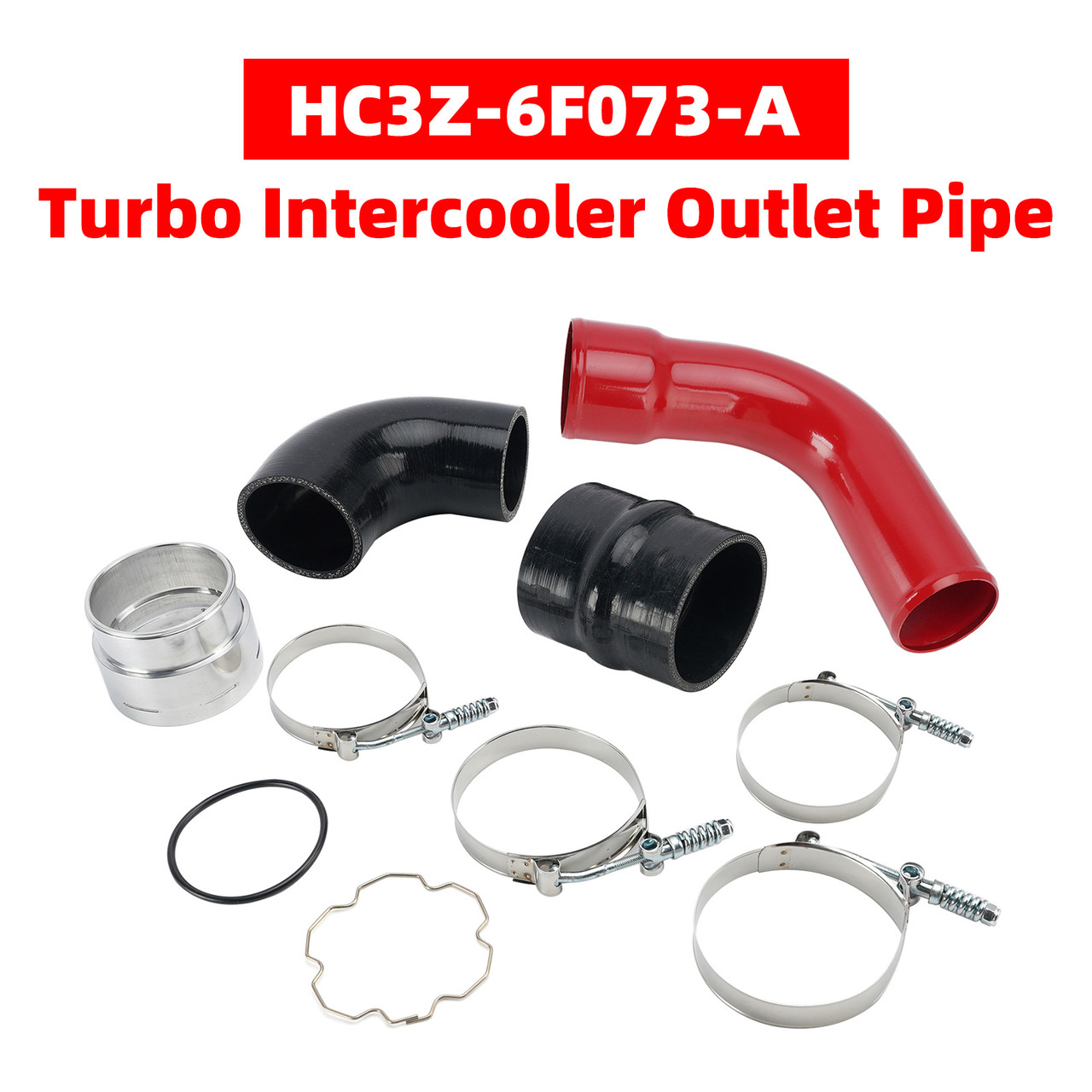 Turbo Intercooler Outlet Pipe for Ford F250 F350 F450 6.7L 17-24 HC3Z-6F073-A