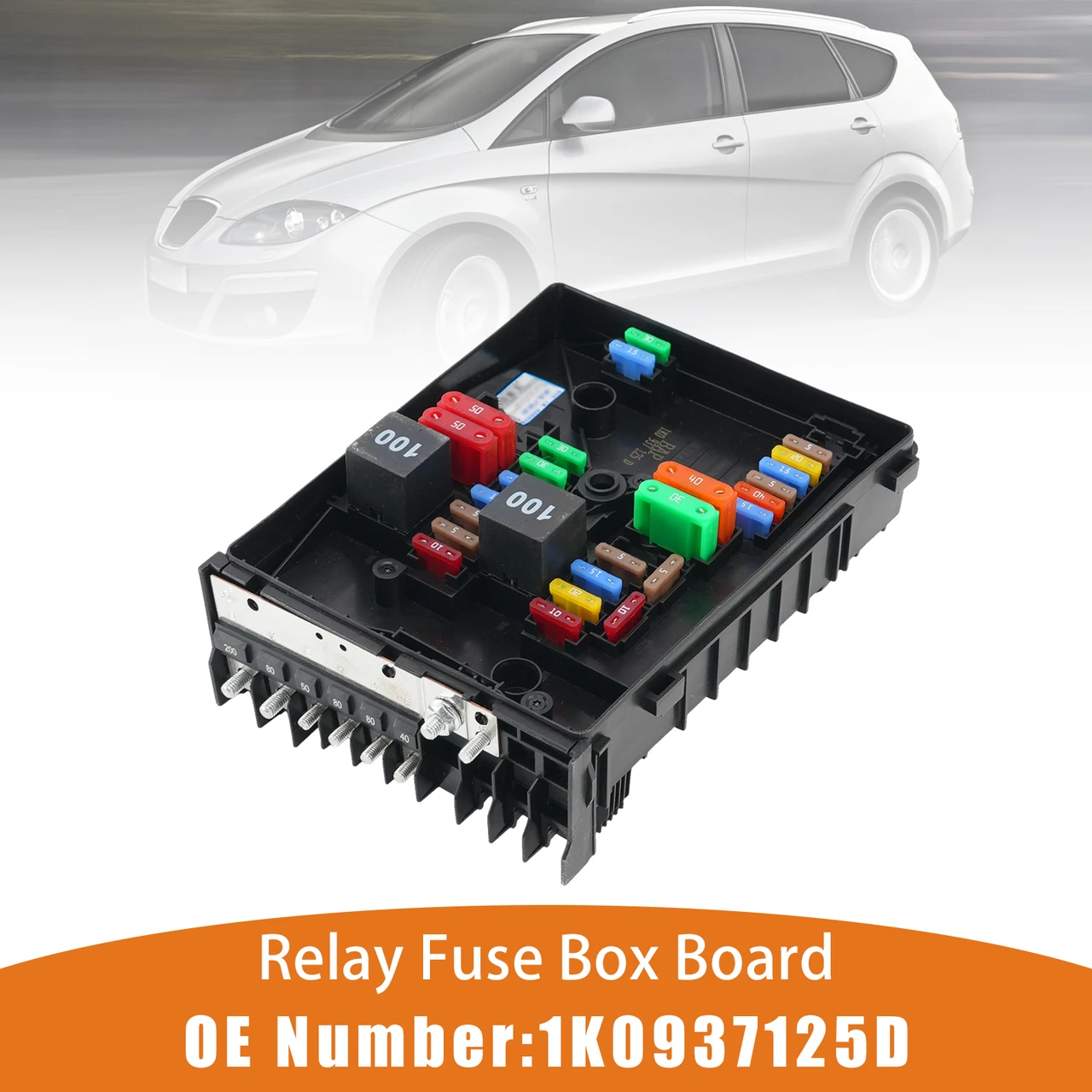 Relay Fuse Box Board 1K0937125D For VW Jetta Golf MK5 Eos Rabbit Audi A3