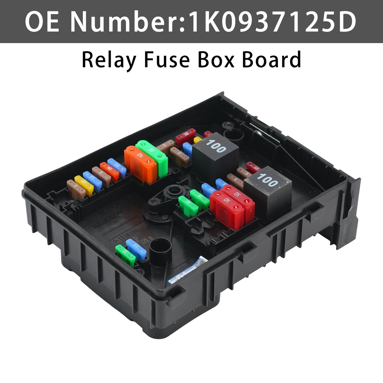 Relay Fuse Box Board 1K0937125D For VW Jetta Golf MK5 Eos Rabbit Audi A3
