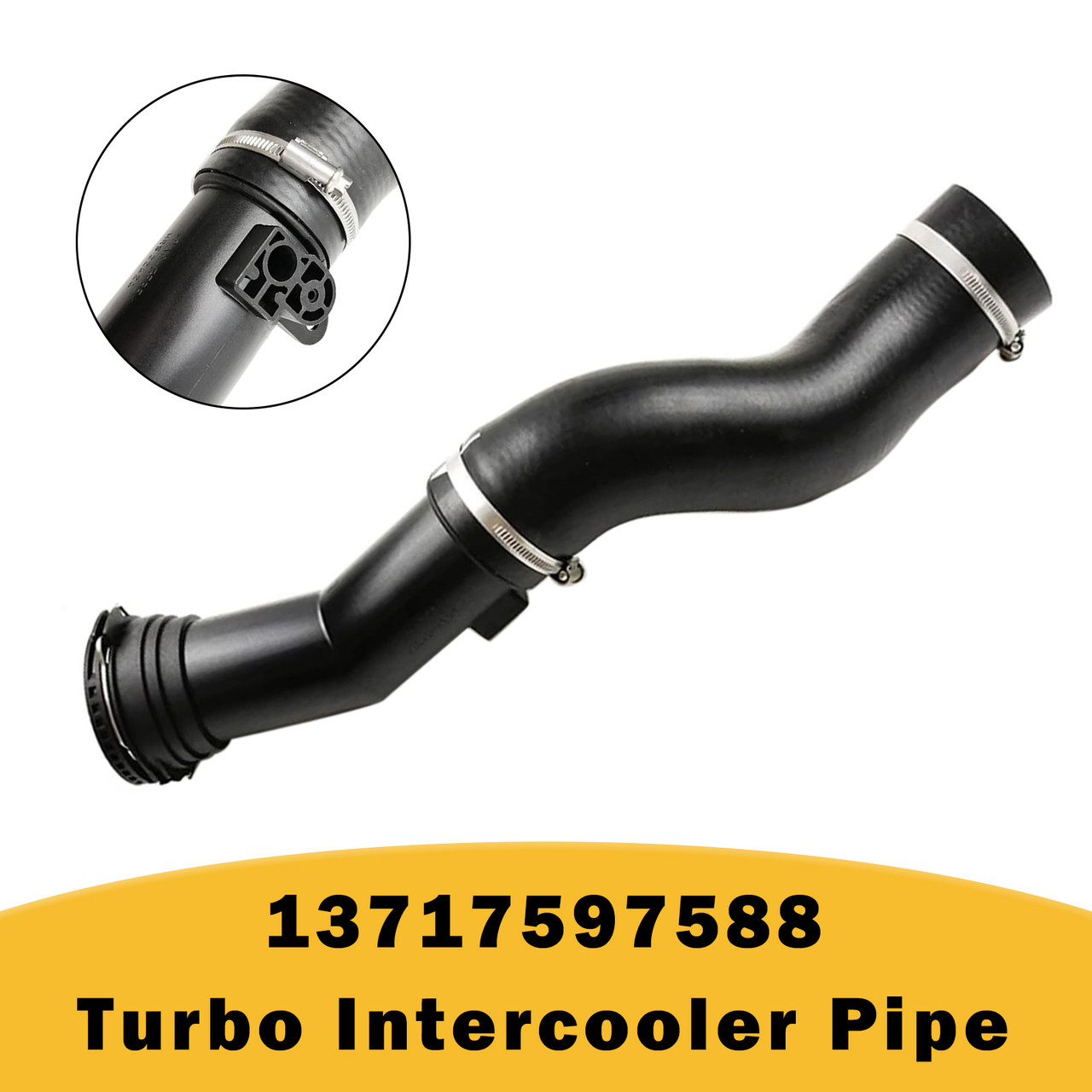 13717597588 Turbo Intercooler Pipe Hose for BMW 1 3 Series F20 F21 F30 N13