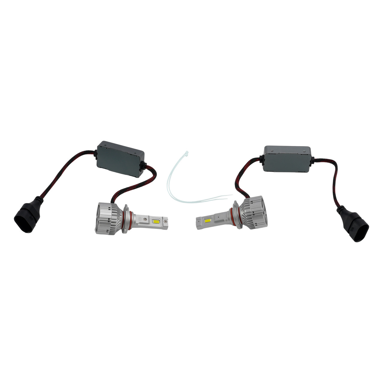 LED Headlight Bulb Kit Hi/Low Beam Lamp HB3/4 9005 9006 12V 75W 6500K For HELLA
