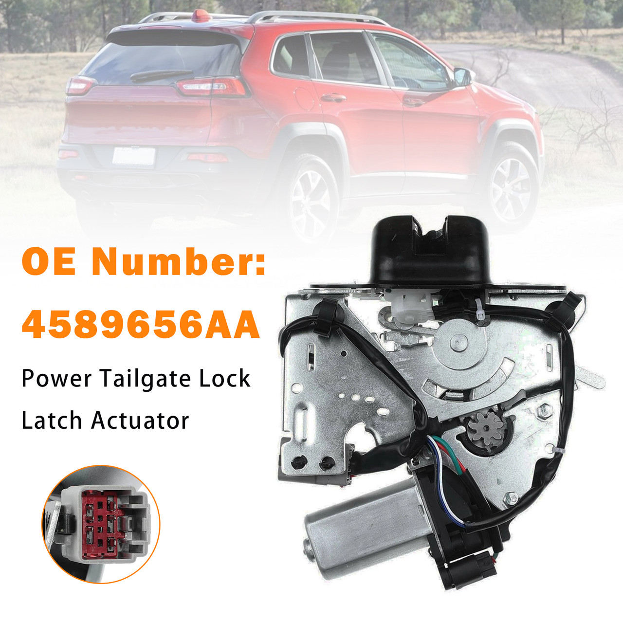 Rear Tailgate Lock Actuator 4589656AA for Dodge Durango Jeep Grand Cherokee