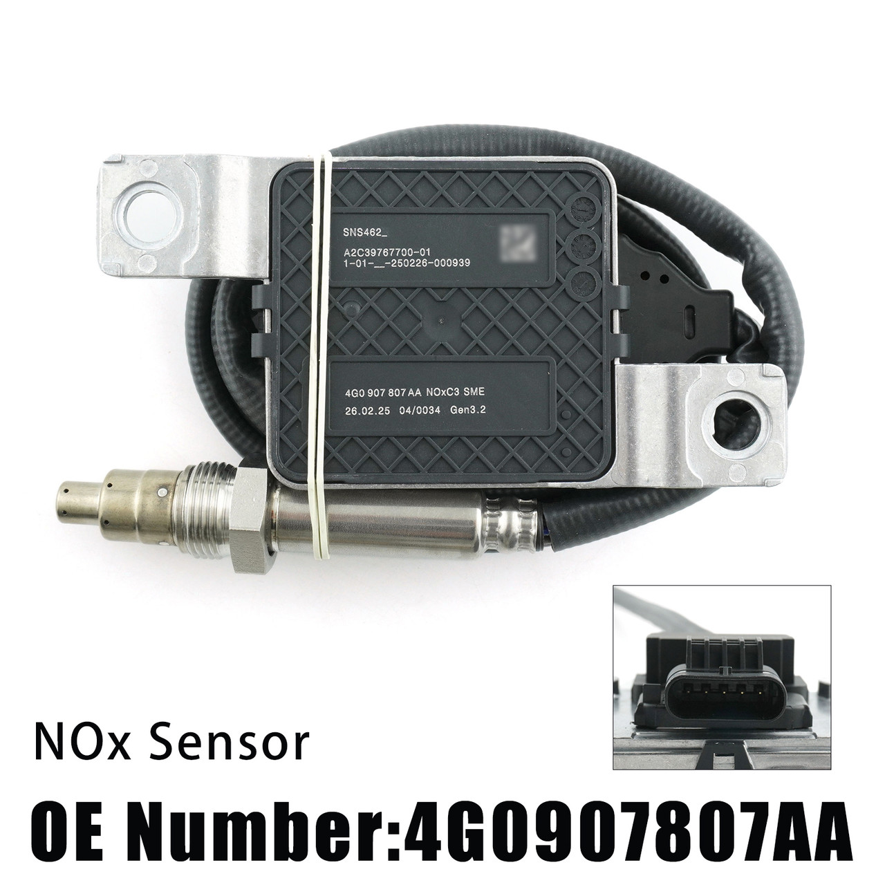 Nitrogen Oxide NOx Sensor 4G0907807AA For AUDI A6 C7 2014-2018
