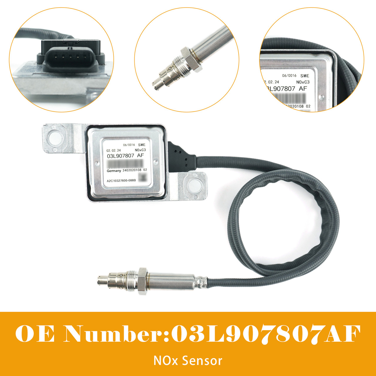 Nitrogen Oxide NOx Sensor 03L907807AF For VW Passat Sharan Audi A4 2.0TDI
