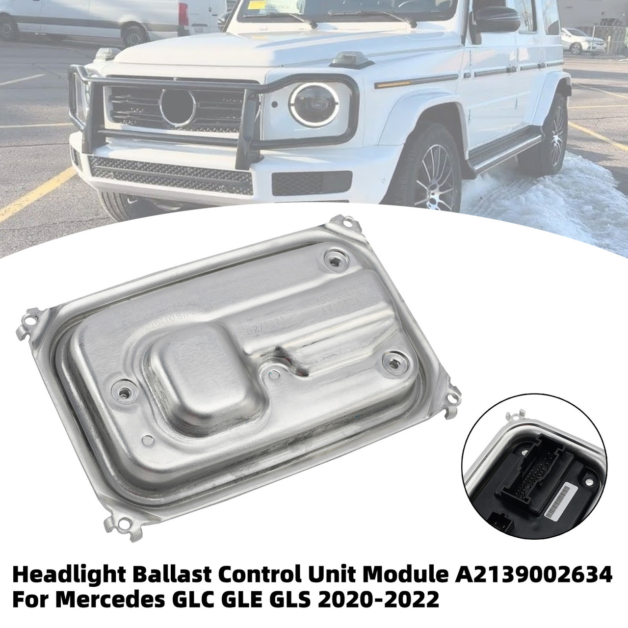 Headlight Ballast Control Unit Module A2139002634 For Mercedes GLC 2020-2022