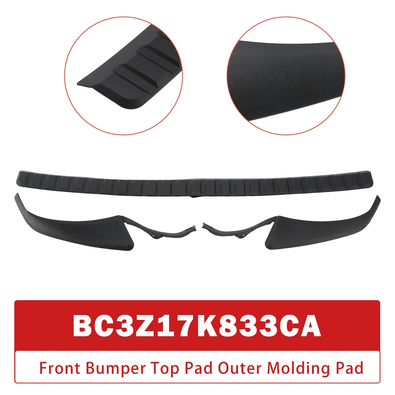 Front Bumper Left Driver Air Duct FL3Z-17F803-A for Ford F-150 2015-2017