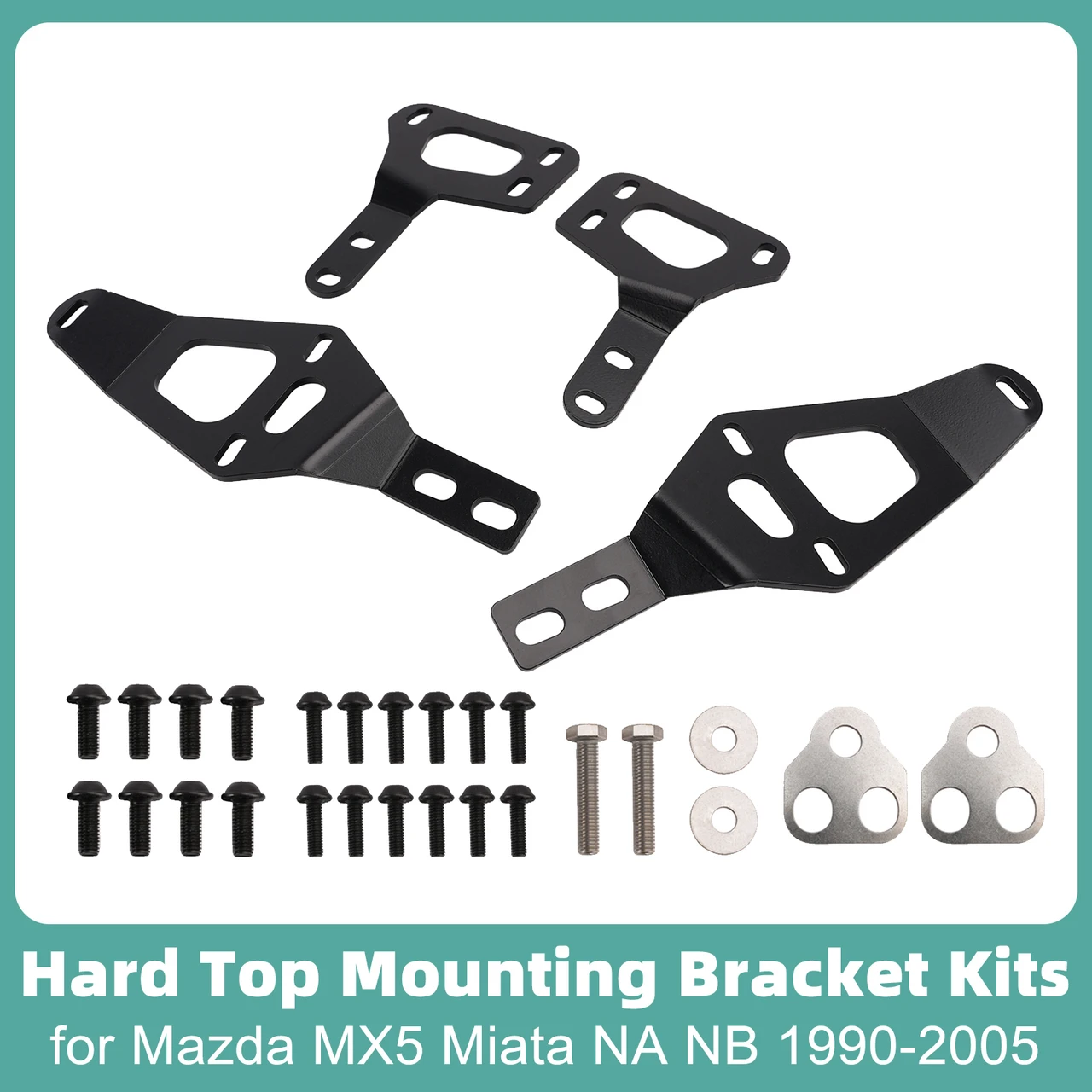 Hard Top Mounting Bracket Kits for Mazda MX5 Miata NA NB 1990-2005
