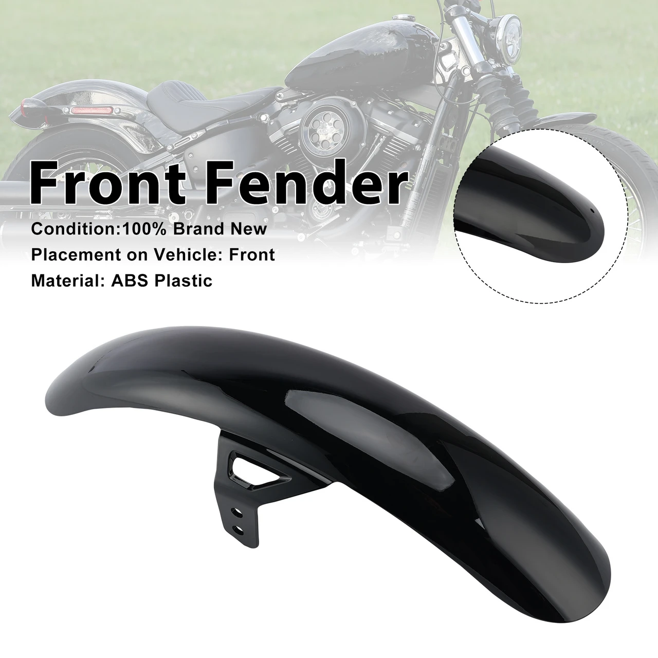 Front Fender Fit For Softail Standard Dyna Low Rider FXBB FXBBS 2018-2026