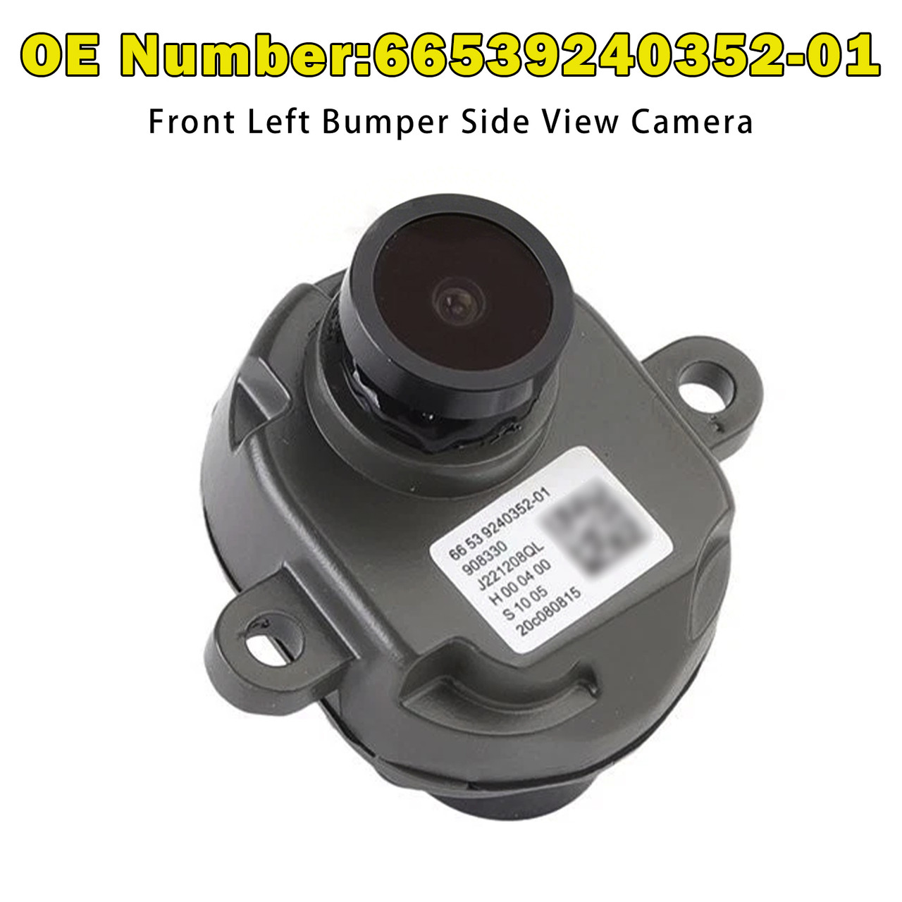 Front Left Bumper Side View Camera 66539240352-01 For BMW F30 F32 F36 F10 F12 E70