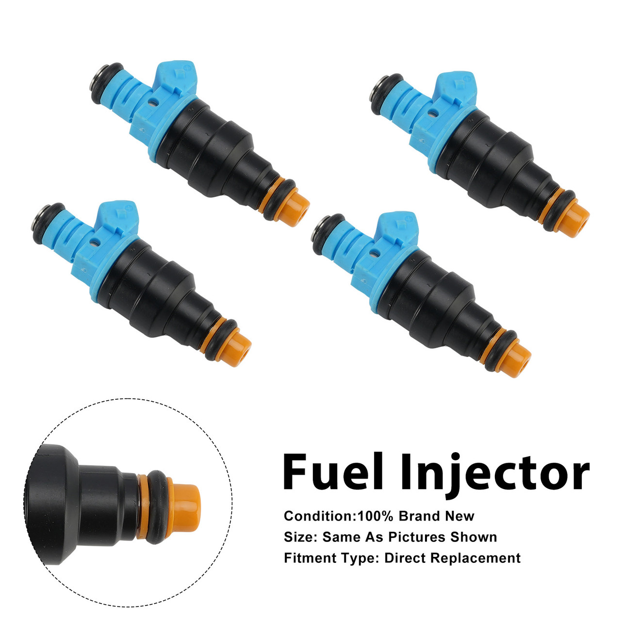 4Pcs Fuel Injector For Audi A3 1996-2003 A4 1.8T 2000-2004 0280150985
