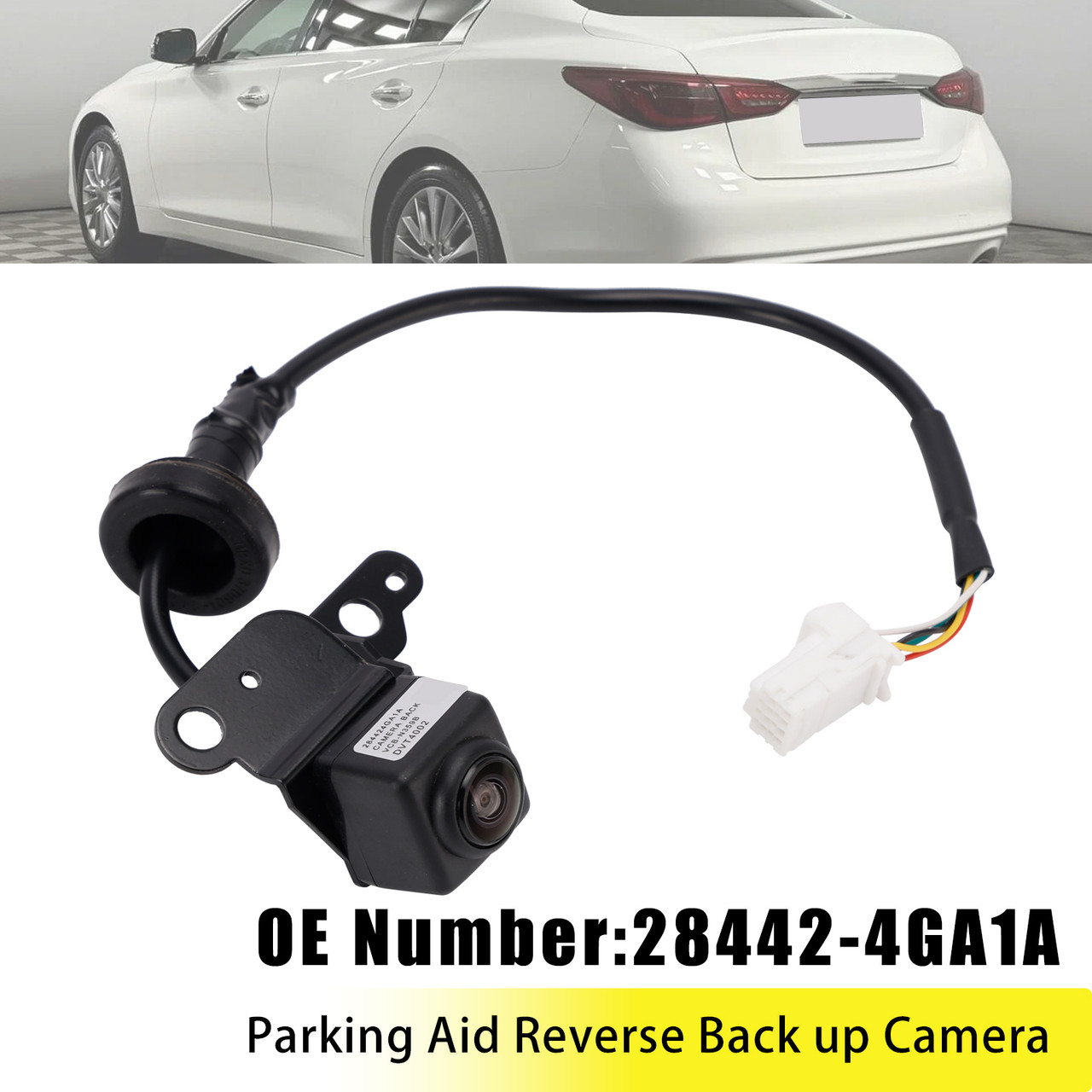 Parking Aid Reverse Back up Camera 28442-4GA1A For Infiniti Q50 2014-2019
